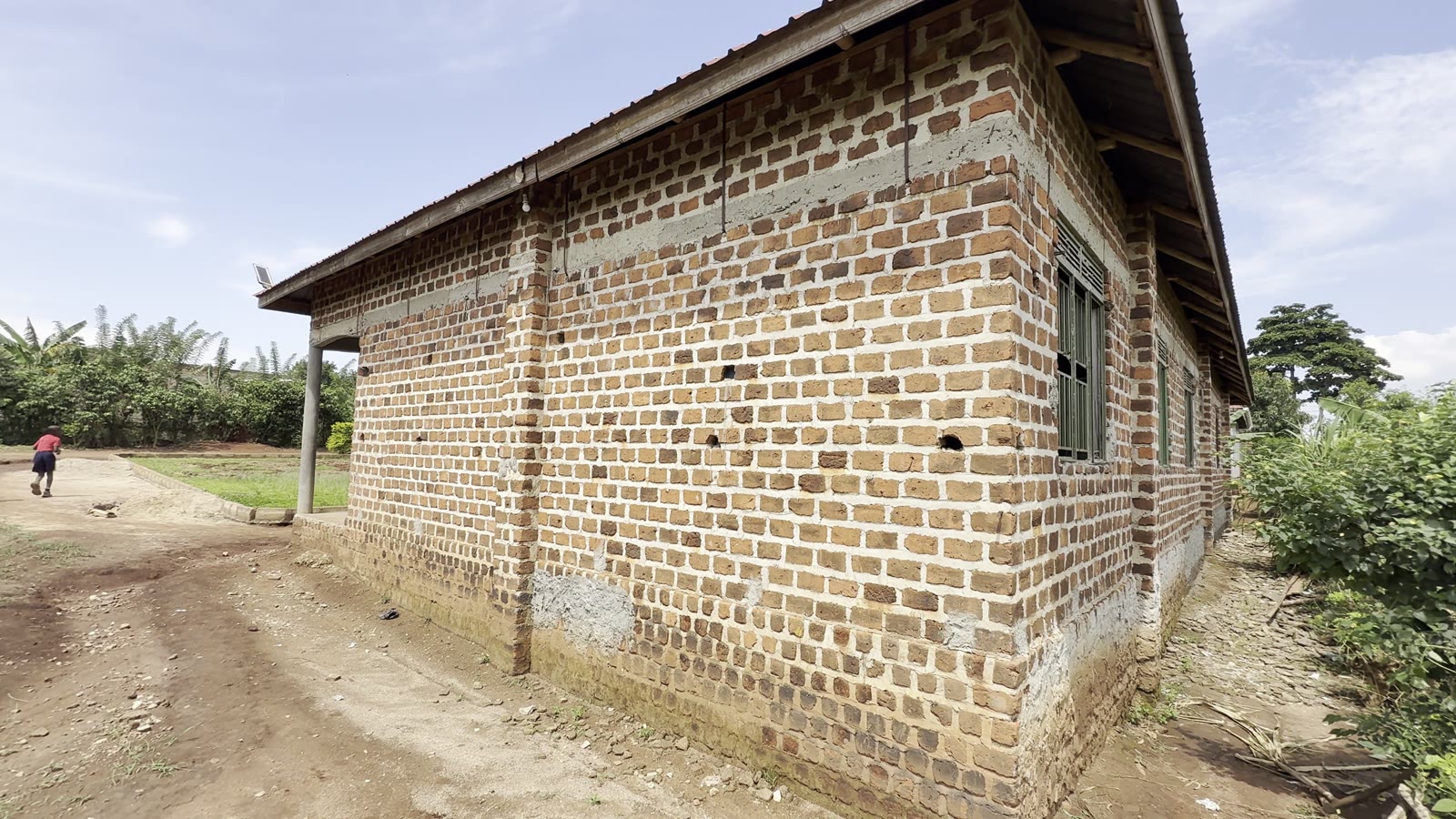 Our new brick classroom block