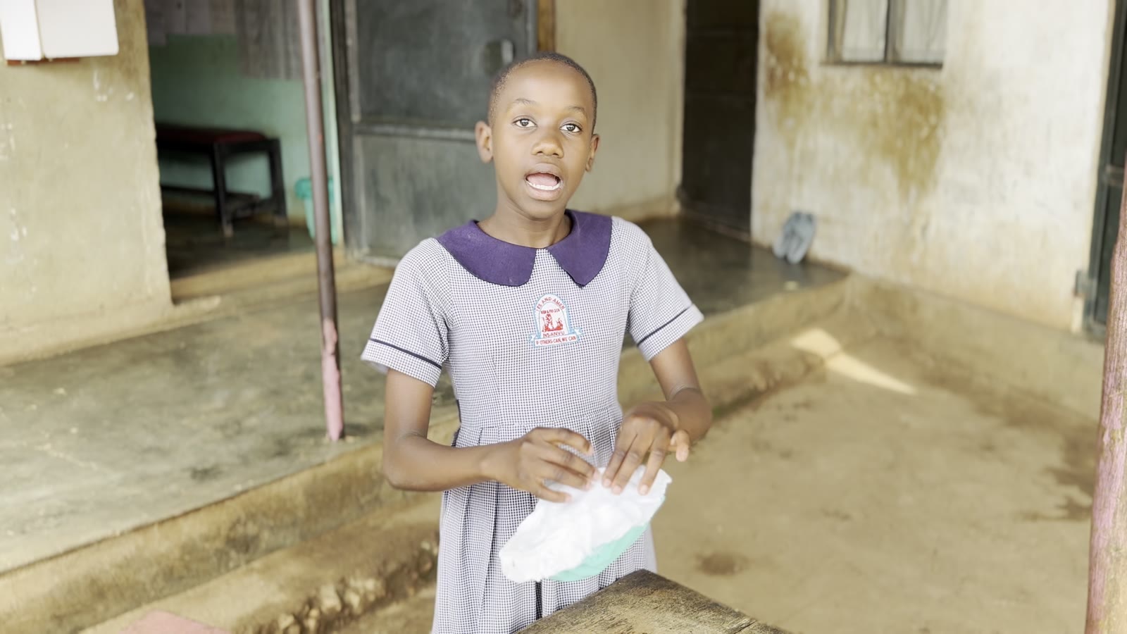 Reusable sanitary pads made by our pupils