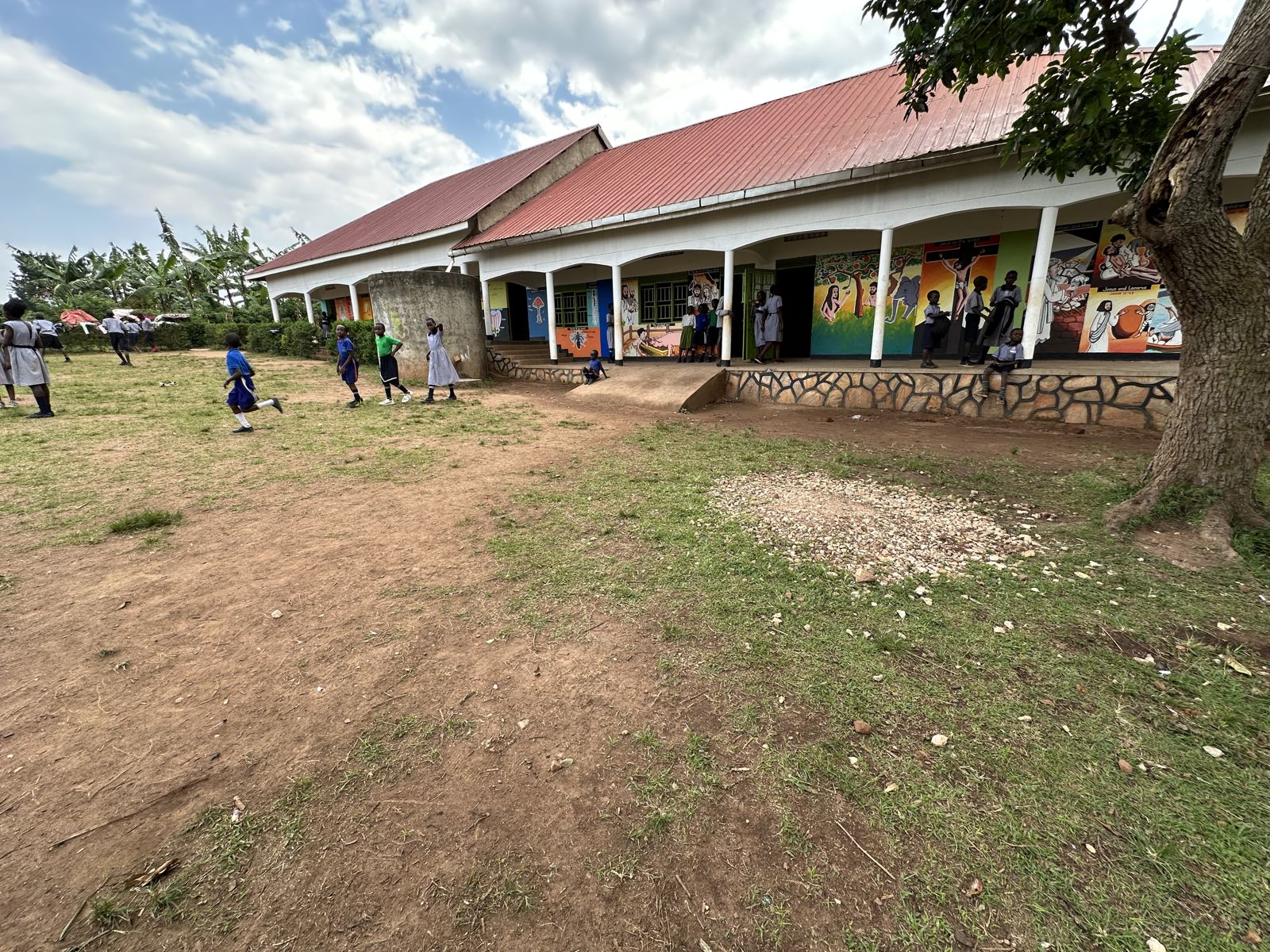 Our classroom block and compound